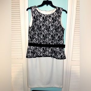 NWT Studio One black and white dress. MSRP $70. Size 16.
